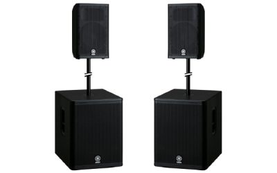 Pack Sono PRO (yamaha DXR12 + DXS15)