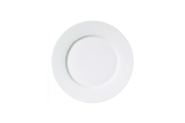 Location assiette dessert Toulon - Var Events assiettes dessert porcelaine blanche 19 cm en location
