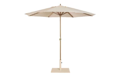 Parasol beige Ø290 cm